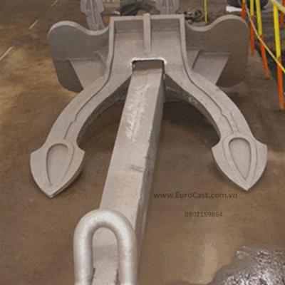 Investment casting of ship anchor & marine parts